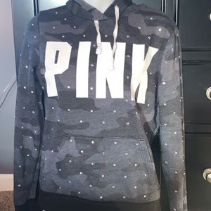 Rhinestone hoodie